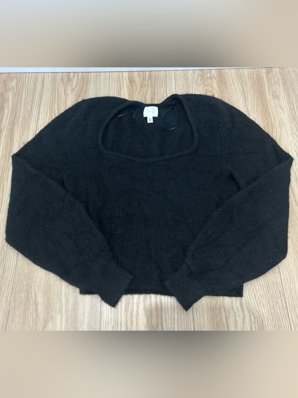 H&M Black Knit Sweater